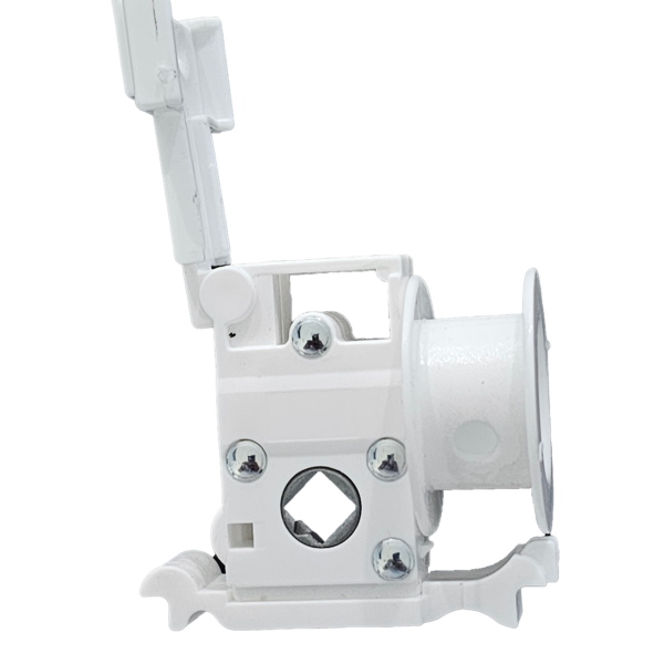 2″ Plastic EZ Lock Cord Tilter With Zinc Gear “Large Flange”