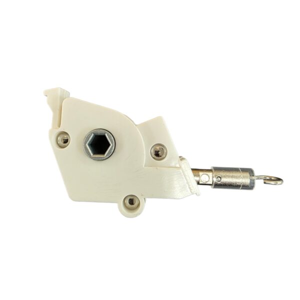 2" Low Profile Plastic Wand Tilter White with Hook
